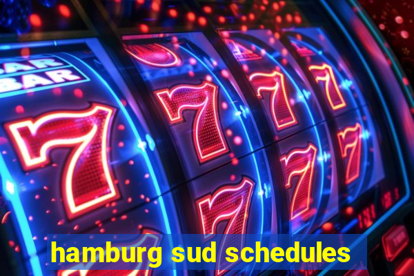 hamburg sud schedules